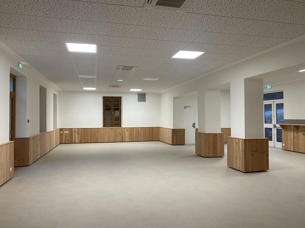 Rénovation d'une salle des fêtes